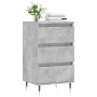 Aparador madera de ingeniería gris hormigón 40x35x70 cm de vidaXL, Aparadores - Ref: Foro24-831088, Precio: 58,94 €, Descuent...