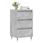 Concrete gray engineered wood sideboard 40x35x70 cm by vidaXL, Sideboards - Ref: Foro24-831088, Price: 58,29 €, Discount: %