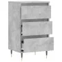 Concrete gray engineered wood sideboard 40x35x70 cm by vidaXL, Sideboards - Ref: Foro24-831088, Price: 58,29 €, Discount: %