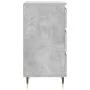 Aparador madera de ingeniería gris hormigón 40x35x70 cm de vidaXL, Aparadores - Ref: Foro24-831088, Precio: 58,29 €, Descuent...
