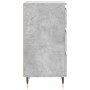 Aparador madera de ingeniería gris hormigón 40x35x70 cm de vidaXL, Aparadores - Ref: Foro24-831088, Precio: 58,94 €, Descuent...
