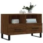 TV-Schrank aus braunem Eichensperrholz, 80 x 36 x 50 cm von vidaXL, TV-Möbel - Ref: Foro24-829003, Preis: 70,11 €, Rabatt: %