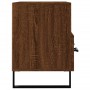 TV-Schrank aus braunem Eichensperrholz, 80 x 36 x 50 cm von vidaXL, TV-Möbel - Ref: Foro24-829003, Preis: 70,99 €, Rabatt: %