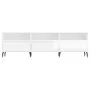 Glossy white plywood TV cabinet 150x30x44.5 cm by vidaXL, TV Furniture - Ref: Foro24-831294, Price: 102,78 €, Discount: %