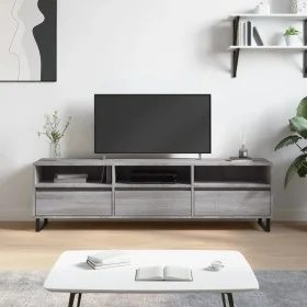 TV-Schrank aus grauem Sonoma-Sperrholz, 150 x 30 x 44,5 cm von vidaXL, TV-Möbel - Ref: Foro24-831306, Preis: 83,27 €, Rabatt: %