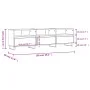 TV-Schrank aus grauem Sonoma-Sperrholz, 150 x 30 x 44,5 cm von vidaXL, TV-Möbel - Ref: Foro24-831306, Preis: 83,27 €, Rabatt: %