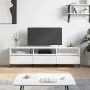 Sperrholz TV-Möbel weiß 150x30x44,5 cm von vidaXL, TV-Möbel - Ref: Foro24-831292, Preis: 62,47 €, Rabatt: %