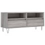 Mueble de TV madera contrachapada gris Sonoma 100x34,5x44,5 cm de vidaXL, Muebles TV - Ref: Foro24-831242, Precio: 74,55 €, D...