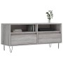 TV-Schrank aus grauem Sonoma-Sperrholz, 100 x 34,5 x 44,5 cm von vidaXL, TV-Möbel - Ref: Foro24-831242, Preis: 74,63 €, Rabat...