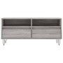 TV-Schrank aus grauem Sonoma-Sperrholz, 100 x 34,5 x 44,5 cm von vidaXL, TV-Möbel - Ref: Foro24-831242, Preis: 74,63 €, Rabat...