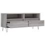 TV-Schrank aus grauem Sonoma-Sperrholz, 100 x 34,5 x 44,5 cm von vidaXL, TV-Möbel - Ref: Foro24-831242, Preis: 74,63 €, Rabat...