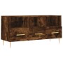 TV-Schrank aus geräuchertem Eichenholzwerkstoff, 102 x 36 x 50 cm von vidaXL, TV-Möbel - Ref: Foro24-829025, Preis: 78,54 €, ...