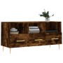 TV-Schrank aus geräuchertem Eichenholzwerkstoff, 102 x 36 x 50 cm von vidaXL, TV-Möbel - Ref: Foro24-829025, Preis: 78,54 €, ...