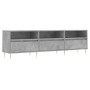 TV-Schrank aus betongrauem Sperrholz, 150 x 30 x 44,5 cm von vidaXL, TV-Möbel - Ref: Foro24-831272, Preis: 74,57 €, Rabatt: %