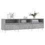 TV-Schrank aus betongrauem Sperrholz, 150 x 30 x 44,5 cm von vidaXL, TV-Möbel - Ref: Foro24-831272, Preis: 74,57 €, Rabatt: %