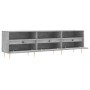 TV-Schrank aus betongrauem Sperrholz, 150 x 30 x 44,5 cm von vidaXL, TV-Möbel - Ref: Foro24-831272, Preis: 74,57 €, Rabatt: %