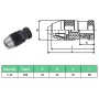 MT2-B16 Quick Release Drill Chuck Clamping Range 13mm by vidaXL, drill chuck - Ref: Foro24-146695, Price: 34,07 €, Discount: %