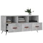 Betongrauer TV-Schrank aus Holzwerkstoff, 102 x 36 x 50 cm von vidaXL, TV-Möbel - Ref: Foro24-829008, Preis: 57,84 €, Rabatt: %