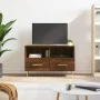 TV-Schrank aus braunem Eichensperrholz, 80 x 36 x 50 cm von vidaXL, TV-Möbel - Ref: Foro24-828963, Preis: 52,77 €, Rabatt: %