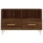 TV-Schrank aus braunem Eichensperrholz, 80 x 36 x 50 cm von vidaXL, TV-Möbel - Ref: Foro24-828963, Preis: 52,77 €, Rabatt: %