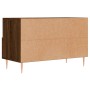 TV-Schrank aus braunem Eichensperrholz, 80 x 36 x 50 cm von vidaXL, TV-Möbel - Ref: Foro24-828963, Preis: 53,36 €, Rabatt: %