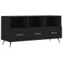 Schwarzer TV-Schrank aus Holzwerkstoff, 102 x 36 x 50 cm von vidaXL, TV-Möbel - Ref: Foro24-829005, Preis: 80,67 €, Rabatt: %