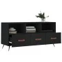 Schwarzer TV-Schrank aus Holzwerkstoff, 102 x 36 x 50 cm von vidaXL, TV-Möbel - Ref: Foro24-829005, Preis: 79,70 €, Rabatt: %