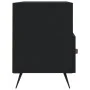 Black engineered wood TV cabinet 102x36x50 cm by vidaXL, TV Furniture - Ref: Foro24-829005, Price: 79,70 €, Discount: %