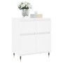Weißes Sperrholz-Sideboard 60x35x70 cm von vidaXL, Sideboards - Ref: Foro24-831108, Preis: 81,40 €, Rabatt: %