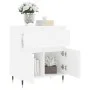 Weißes Sperrholz-Sideboard 60x35x70 cm von vidaXL, Sideboards - Ref: Foro24-831108, Preis: 80,17 €, Rabatt: %