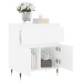 Weißes Sperrholz-Sideboard 60x35x70 cm von vidaXL, Sideboards - Ref: Foro24-831108, Preis: 81,40 €, Rabatt: %