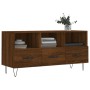 TV-Möbel aus brauner Eiche 102x36x50 cm von vidaXL, TV-Möbel - Ref: Foro24-829035, Preis: 79,59 €, Rabatt: %