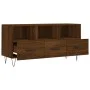 TV-Möbel aus brauner Eiche 102x36x50 cm von vidaXL, TV-Möbel - Ref: Foro24-829035, Preis: 78,63 €, Rabatt: %