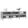 TV-Schrank aus betongrauem Sperrholz, 150 x 30 x 44,5 cm von vidaXL, TV-Möbel - Ref: Foro24-831256, Preis: 94,72 €, Rabatt: %