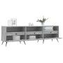 TV-Schrank aus betongrauem Sperrholz, 150 x 30 x 44,5 cm von vidaXL, TV-Möbel - Ref: Foro24-831256, Preis: 92,83 €, Rabatt: %