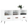 Hochglanzweißer TV-Schrank aus Sperrholz, 102 x 36 x 50 cm von vidaXL, TV-Möbel - Ref: Foro24-829006, Preis: 58,78 €, Rabatt: %