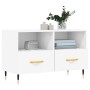 Sperrholz TV-Möbel weiß 80x36x50 cm von vidaXL, TV-Möbel - Ref: Foro24-828948, Preis: 47,65 €, Rabatt: %