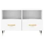 Sperrholz TV-Möbel weiß 80x36x50 cm von vidaXL, TV-Möbel - Ref: Foro24-828948, Preis: 47,24 €, Rabatt: %