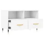 Sperrholz TV-Möbel weiß 80x36x50 cm von vidaXL, TV-Möbel - Ref: Foro24-828948, Preis: 47,24 €, Rabatt: %