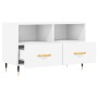 Sperrholz TV-Möbel weiß 80x36x50 cm von vidaXL, TV-Möbel - Ref: Foro24-828948, Preis: 47,65 €, Rabatt: %