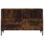Mueble para TV madera contrachapada roble ahumado 80x36x50 cm de vidaXL, Muebles TV - Ref: Foro24-828977, Precio: 66,83 €, De...