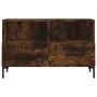 Mueble para TV madera contrachapada roble ahumado 80x36x50 cm de vidaXL, Muebles TV - Ref: Foro24-828977, Precio: 66,09 €, De...
