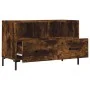 Mueble para TV madera contrachapada roble ahumado 80x36x50 cm de vidaXL, Muebles TV - Ref: Foro24-828977, Precio: 66,09 €, De...