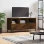 Mueble de TV madera de ingeniería marrón roble 102x36x50 cm de vidaXL, Muebles TV - Ref: Foro24-829043, Precio: 84,64 €, Desc...