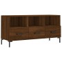 Oak brown engineered wood TV cabinet 102x36x50 cm by vidaXL, TV Furniture - Ref: Foro24-829043, Price: 85,66 €, Discount: %