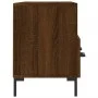Mueble de TV madera de ingeniería marrón roble 102x36x50 cm de vidaXL, Muebles TV - Ref: Foro24-829043, Precio: 84,64 €, Desc...