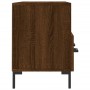 Oak brown engineered wood TV cabinet 102x36x50 cm by vidaXL, TV Furniture - Ref: Foro24-829043, Price: 85,66 €, Discount: %