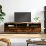 Mueble de TV madera contrachapada roble ahumado 150x30x44,5 cm de vidaXL, Muebles TV - Ref: Foro24-831257, Precio: 95,17 €, D...