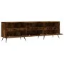 Mueble de TV madera contrachapada roble ahumado 150x30x44,5 cm de vidaXL, Muebles TV - Ref: Foro24-831257, Precio: 95,17 €, D...