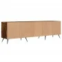 Mueble de TV madera contrachapada roble ahumado 150x30x44,5 cm de vidaXL, Muebles TV - Ref: Foro24-831257, Precio: 95,17 €, D...